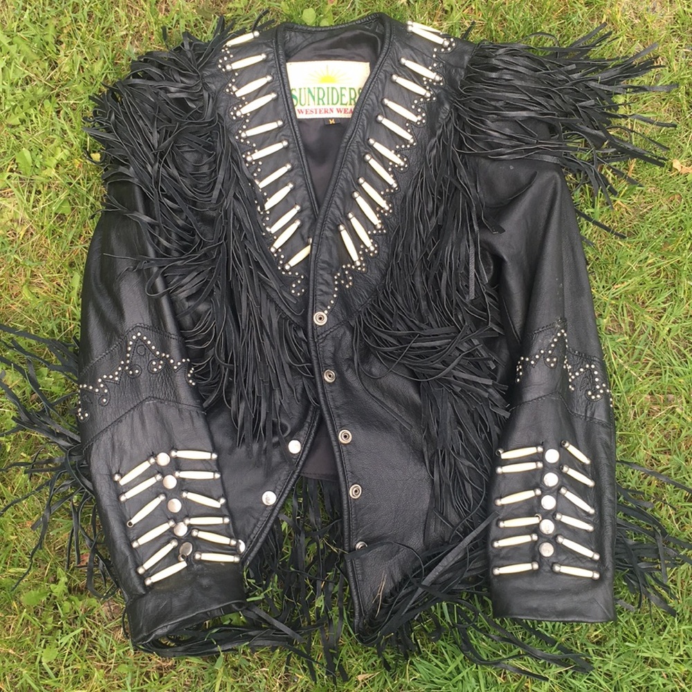 Rad vintage leather jacket Brand New